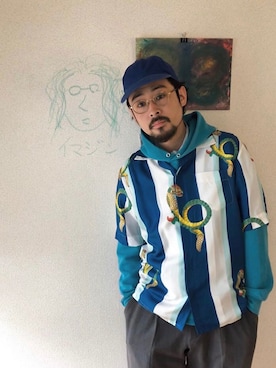 「UNITED ARROWS & SONS（ユナイテッドアローズアンドサンズ）のアイテム」を使った、吉岡 レオさん（メンズ・175cm）の春コーディネート