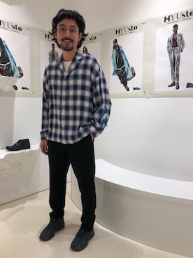 「UNITED ARROWS & SONS（ユナイテッドアローズアンドサンズ）のアイテム」を使った、吉岡 レオさん（メンズ・176cm）の秋コーディネート