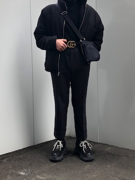 「URBAN RESEARCH（アーバンリサーチ）のアイテム（ダウンジャケット/コート）」を使った、むつきさん（メンズ・170cm）の冬コーディネート