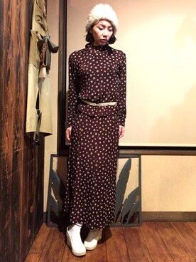 yo-koさん（レディース・164cm）の冬コーディネート