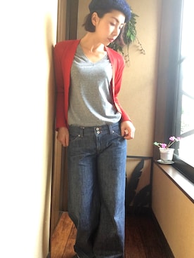 「operation（オペレーション）のアイテム」を使った、yo-koさん（レディース・164cm）の春コーディネート