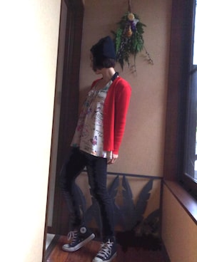 「アイテム（キャミソール、ベージュ系）」を使った、yo-koさん（レディース・164cm）の春コーディネート