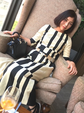 「Sybilla（シビラ）のアイテム（ワンピース/ドレス）」を使った、yo-koさん（レディース・164cm）の夏コーディネート