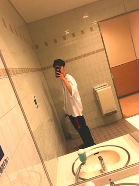 「アイテム（シューズ）」を使った、NIKOさん（メンズ・170cm）の春コーディネート