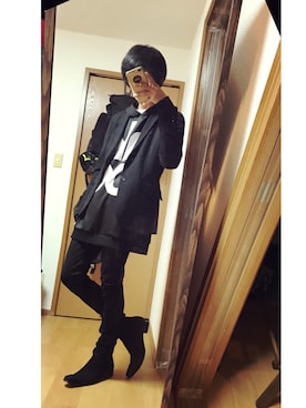 みつさん（メンズ・180cm）の秋コーディネート