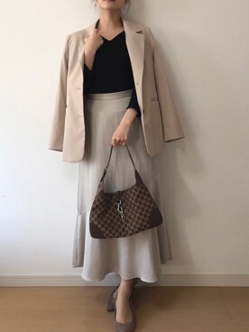 まなのんさん（レディース・160cm）の秋コーディネート