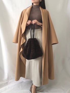 「Ameri（アメリ）のアイテム」を使った、まなのんさん（レディース・160cm）の秋コーディネート