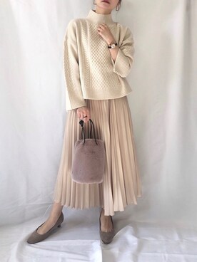 まなのんさん（レディース・160cm）の冬コーディネート