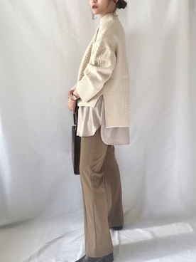 まなのんさん（レディース・160cm）の冬コーディネート