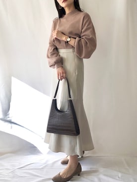 まなのんさん（レディース・160cm）の冬コーディネート