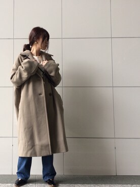 「MINITZ（ミニッツ）のアイテム」を使った、andyさん（レディース・162cm）の秋コーディネート