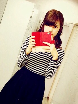 「EGOIST（エゴイスト）のアイテム（スカート）」を使った、yoshiayaさん（レディース・165cm）の冬コーディネート