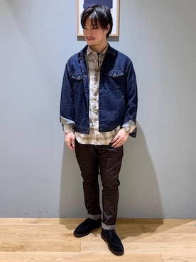 SHIN FUJITAさん（メンズ・171cm）の秋コーディネート