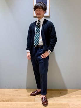 SHIN FUJITAさん（メンズ・171cm）の秋コーディネート