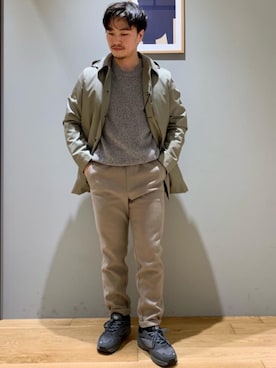 SHIN FUJITAさん（メンズ・171cm）の冬コーディネート