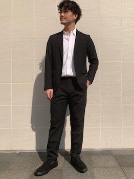 SHIN FUJITAさん（メンズ・171cm）の春コーディネート