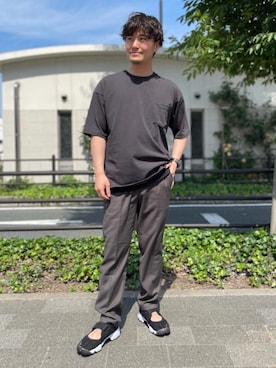 「【全社タグに統合】Relax」｜SHIN FUJITAさん（メンズ・171cm）の春コーディネート