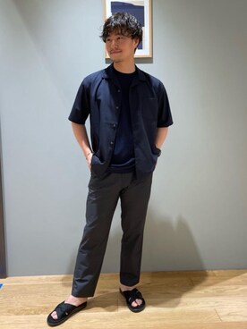 SHIN FUJITAさん(メンズ・171cm)の春コーディネート