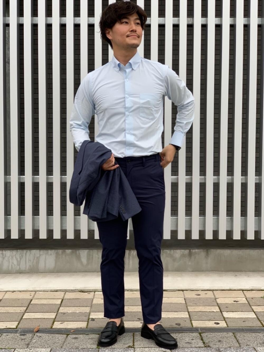 SHIN FUJITAさんの「【WORK TRIP OUTFITS】★WTO スエード フレンチ ローファー（WORK TRIP OUTFITS GREEN LABEL RELAXING）」を使ったコーディネート