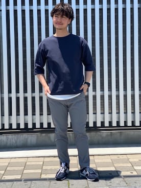 SHIN FUJITAさん(メンズ・171cm)の夏コーディネート