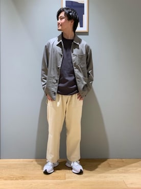 「BIG MAC（ビッグマック）のアイテム（パンツ）」を使った、SHIN FUJITAさん（メンズ・171cm）の夏コーディネート