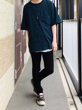 「And A（アンドエー）のアイテム（アクセサリー）」を使った、Takmiさん（メンズ・172cm）の夏コーディネート