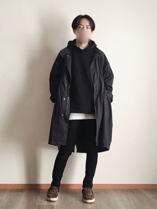 Gu ジーユー のモッズコートを使った人気ファッションコーディネート Radiopio12