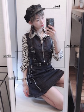 「Vert Dense（ヴェールダンス）のアイテム」を使った、服好き美容師たけやんです🏳️‍🌈さん（レディース・159cm）の春コーディネート