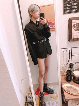 服好き美容師たけやんです🏳️‍🌈さん（レディース・159cm）の春コーディネート