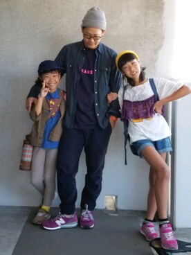 「BEAMS（ビームス）のアイテム（アナログ腕時計）」を使った、きんぐ　さん（メンズ・172cm）の秋コーディネート
