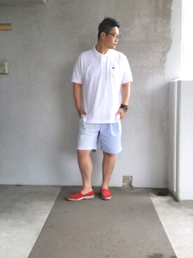 「アイテム（フレグランス）」を使った、きんぐ　さん（メンズ・172cm）の夏コーディネート