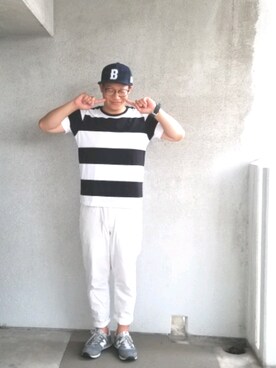 きんぐ　さん（メンズ・172cm）の夏コーディネート