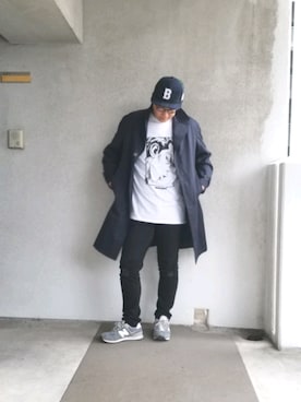 きんぐ　さん（メンズ・172cm）の秋コーディネート