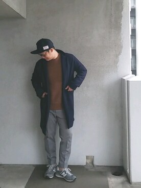 きんぐ　さん（メンズ・172cm）の冬コーディネート