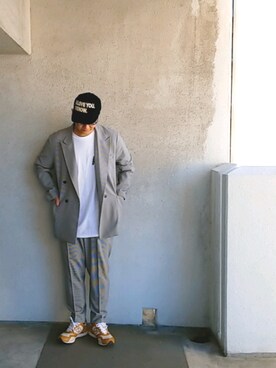 きんぐ　さん（メンズ・172cm）の秋コーディネート