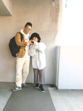 きんぐ　さん（メンズ・172cm）の冬コーディネート