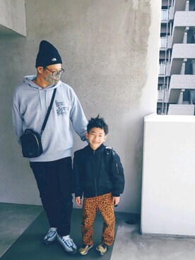 「THE NORTH FACE（ザノースフェイス）の＜THE NORTH FACE＞CAPPUCHO LID/ニットビーニー（ニットキャップ/ビーニー）」を使った、きんぐ　さん（メンズ・172cm）の春コーディネート