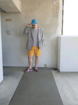 きんぐ さん(メンズ・172cm)の春コーディネート