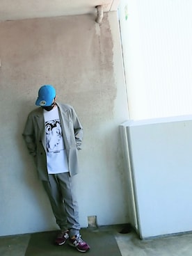 きんぐ　さん（メンズ・172cm）の春コーディネート