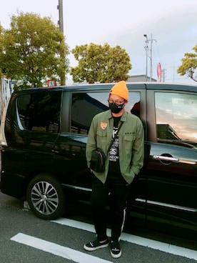 きんぐ　さん（メンズ・172cm）の春コーディネート