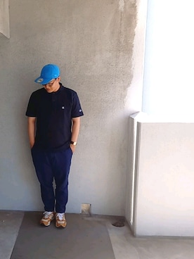「アイテム（フレグランス）」を使った、きんぐ　さん（メンズ・172cm）の春コーディネート