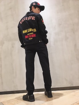 TOMさん(メンズ・170cm)の冬コーディネート