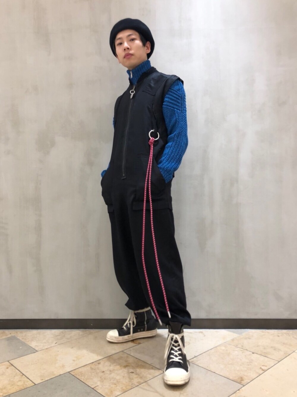 【コーデのアクセントに】RICKOWENS ハイカットスニーカー ハイカットスニーカー コーデ メンズ特集！ブランド別に注目の
