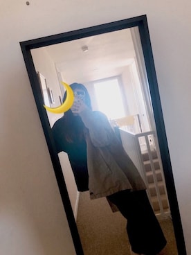 「パパのお下がり」｜りんゆ🌙さん（レディース・155cm）の夏コーディネート