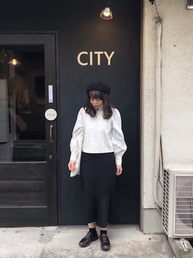 misatoさん（レディース・152cm）の冬コーディネート