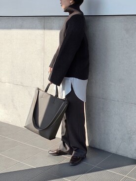 「amel（エイメル）のアイテム（トップス）」を使った、misatoさん（レディース・151cm）の春コーディネート