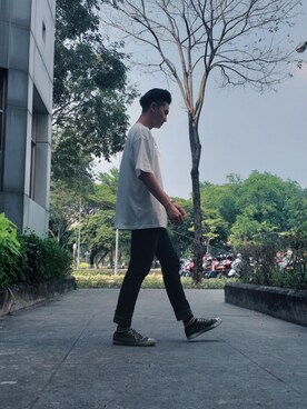 「student」｜Đăng Khoaさん（メンズ・173cm）の冬コーディネート