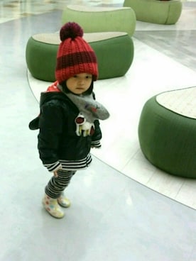 o.i.r.xxxさん(キッズ・90cm)の冬コーディネート