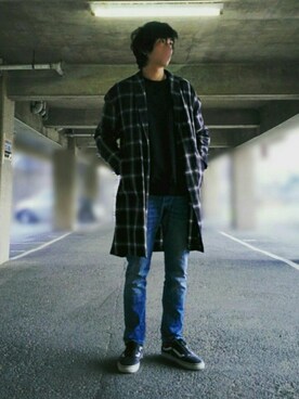 みかけだおしさん（メンズ・180cm）の春コーディネート