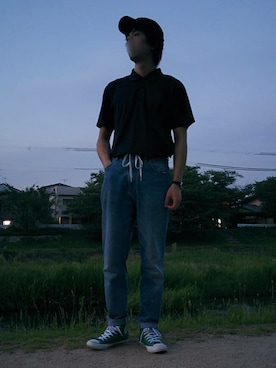 みかけだおしさん(メンズ・180cm)の夏コーディネート
